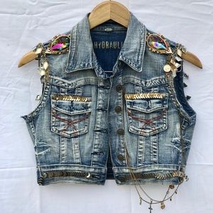 Festival Denim Vest